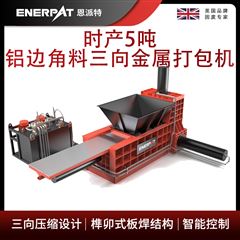 H600恩派特時產(chǎn)5噸鋁邊角料三向金屬打包機(jī)