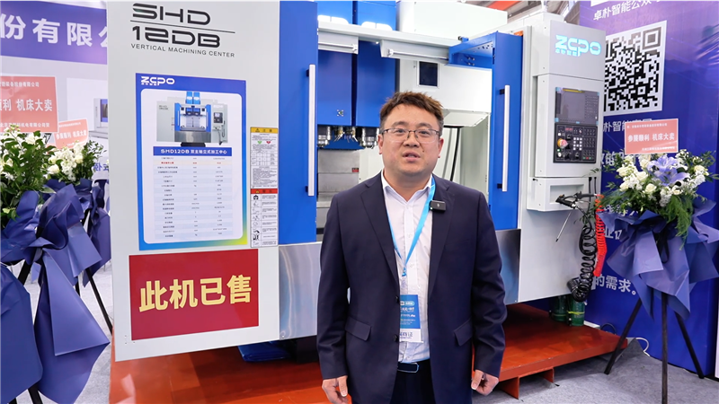 卓朴智能SHD12DB双主轴立式加工中心